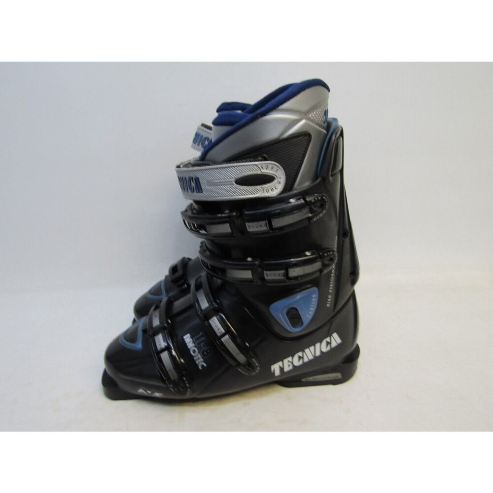 Tecnica Mens US Size 8.5 M 42 EUR Ski Boots Black 310mm Anti Vibration System